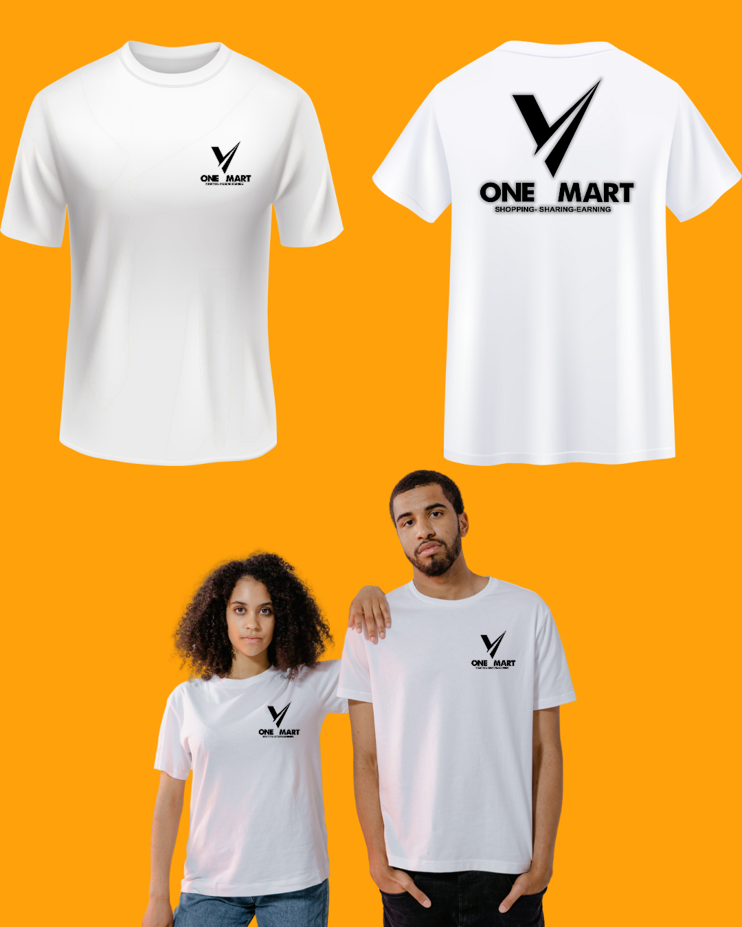 White Tshirt with 100*10 :- 1000 Discount voucher