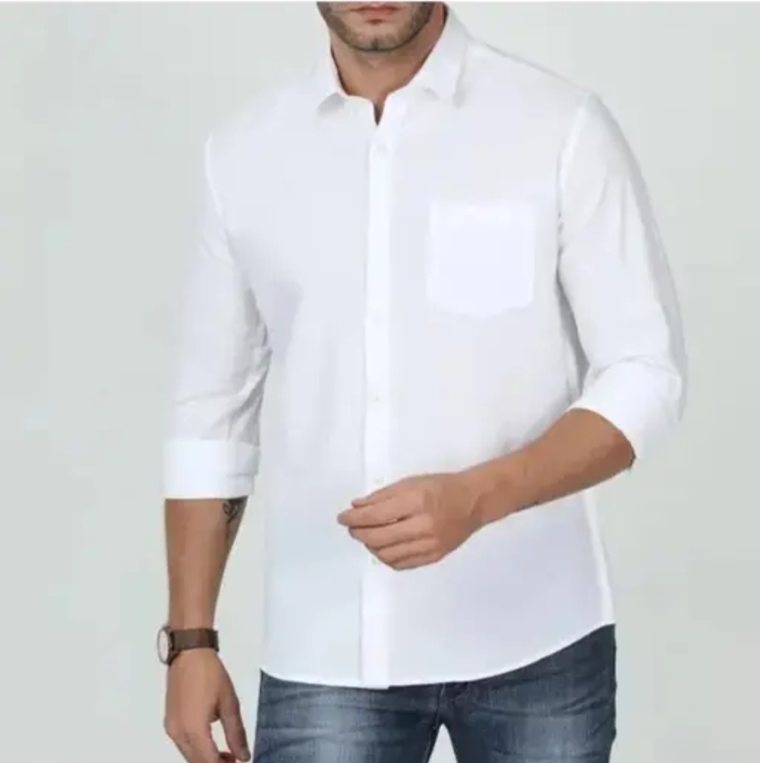 White shirt for men